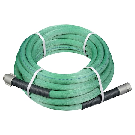 Underhill 1 in ID x 50 ft L Water Hose, PVC Tube, Green H10-050FW