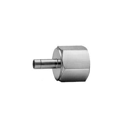 Gyrolok Female Adapter: AF/EC 1/4inT x 1/4in 316SS Construction connects port to male RT tapered thread 4AF4316EC