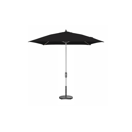 Treasure Garden 7.5 ft Square Patio Umbella, aluminum, fiberglass ribs, outdoor, Black UM847SQ-SS 5408 Black