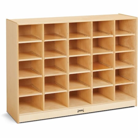 Jonti-Craft 25 Cubbie-Tray Mobile Storage, without Trays 0425JC