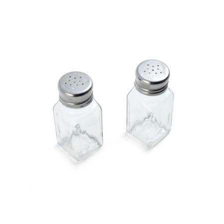 Farberware Salt and Pepper Shakers Clear Glass/Stainless Steel Clear 5216093
