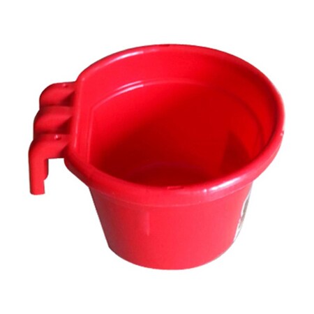 Master Rancher MR8QP-HFB-RED 8 Quart Red Feed Bucket 175931
