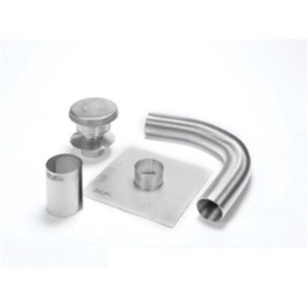 Cd Selkirk Corporation 1755035 5.5 Inch x 35 and apos; Selkirk Gas Relining Flexi-liner Kit Aluminum 77127
