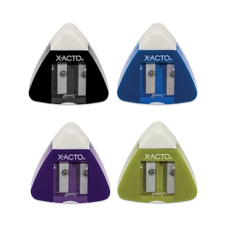 X-Acto Manual Pencil Sharpener, Assorted Colors 11184Q