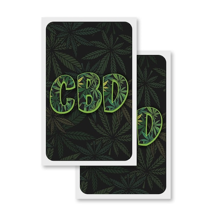 Signmission CDB, Vinyl Decals Only 24 Inch x 36 Inch, Vinyl Decal, 2PK DSB-2436-2PACK-30359