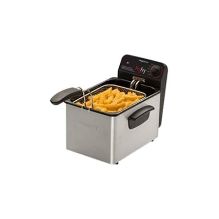 National Presto Presto ProFry 05461 Electric Deep Fryer, 120 VAC, 1800 W 5461