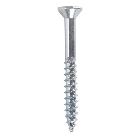 Hillman No. 12 X 2 in. L Phillips Zinc-Plated Coarse Wood Screws, 100PK 40159