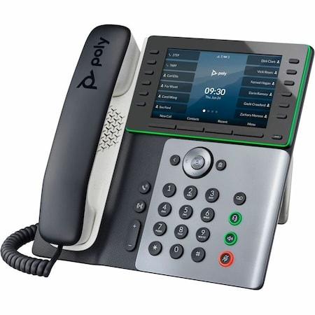 Hp Poly Edge E550 IP Phone and PoE-enabled with Power Supply US 89B57AA#ABA