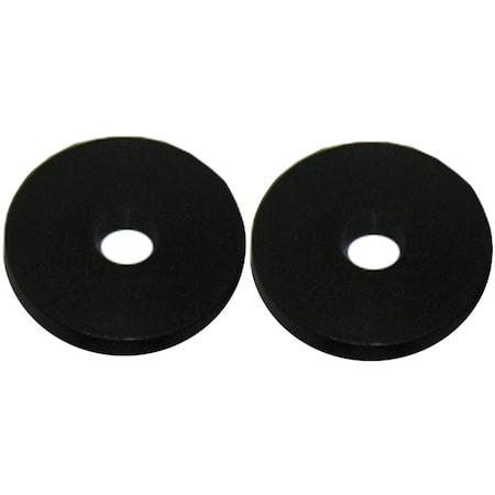 Westlake Pipe & Fittings 11/16'' Black 3/8L Flat Bibb Faucet Washer, 2 Ct. 02-1112P