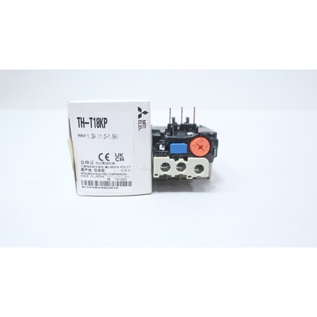 Mitsubishi OVERLOAD RELAY 1-1.6A AMP TH-T18KP