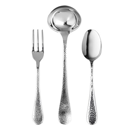 Mepra Epoque Serving Set - 3 Pieces - Stainless Steel 106822003