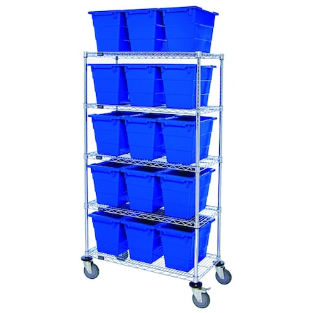Quantum Storage Systems MOBILE WIRE UNIT W/TUBS MWR5-1711-12WT