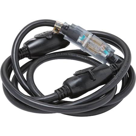 Do It Best 9 Ft. 14/3 In-Line Multi Outlet Extension Cord MLT-TW143-9-BL