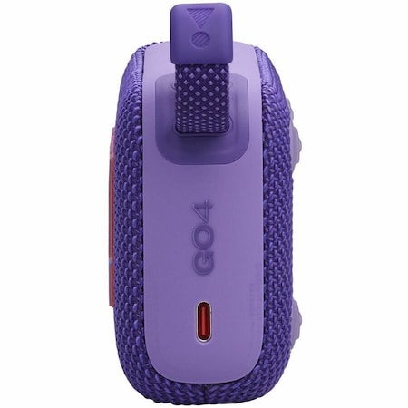 Jbl Go 4 Waterproof Bluetooth Speaker, Purple JBLGO4PURAM