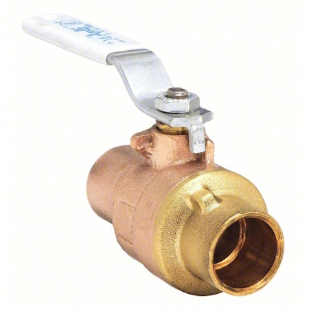 Apollo Valves Manual 2-Way Ball Valve, Sweat, Bronze 77CLF24201A