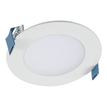 Cooper Lighting Halo HLB4 Series Matte White 4 in. W LED Smart-Enabled Canless Recessed Downlight 12 W HLB4LSF5