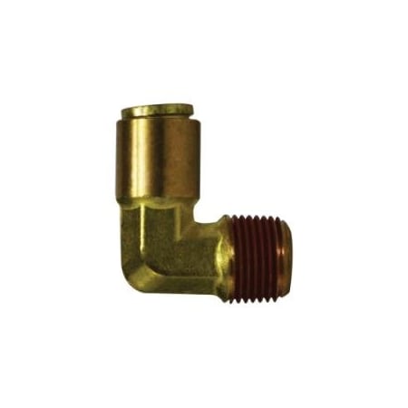 Midland Industries ELBOW 90 DEG 1/4IN TUBE OD 1/4IN BRS 690404