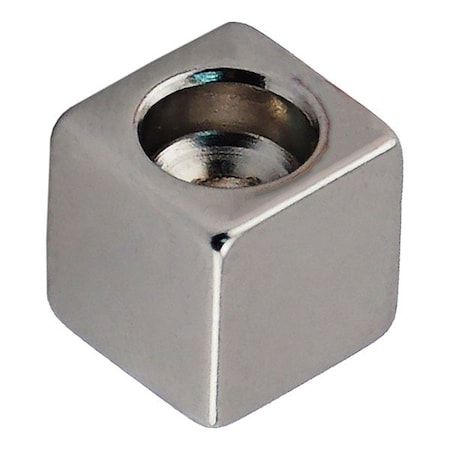 Zoro Select Rare Earth Magnet, Silver NB005051NCTB