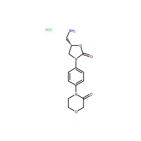 Ak Scientific (S)-4-(4-(5-(Aminomethyl)-2-oxooxazolidin-3-yl)phenyl)morpholin-3-one hydrochloride (1g), CAS 89854 Y6625-1g