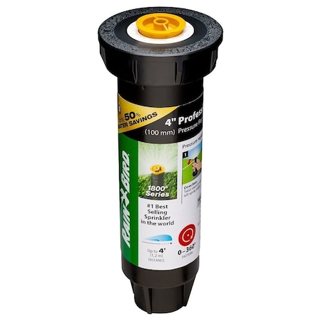 Rainbird National Sls 4' Adj Prs Sprinkler 1804AP4PRS