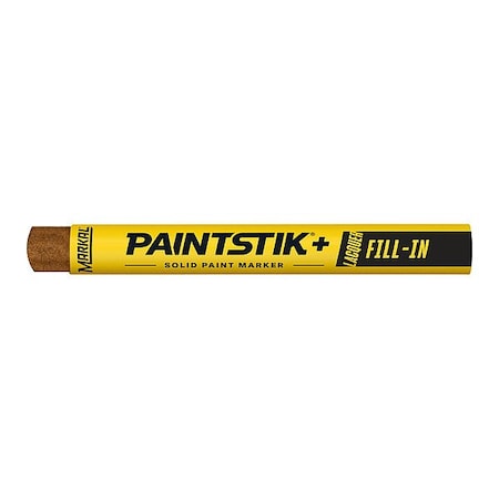 Markal SolidPaintMarker, 4-1/4inL, Gold, Paint 51131G