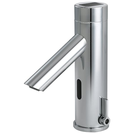 Delta Commercial Demd Solar Electronic Lavatory Faucet - Adjustable Temperature In Chrome DEMD-321LF