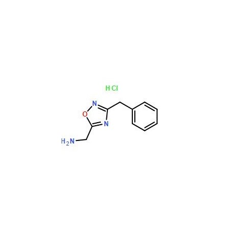 Ak Scientific (3-Benzyl-1, 2, 4-oxadiazol-5-yl)methanamine hydrochloride (100mg), CAS 1185301-35-2 0431AD-100mg