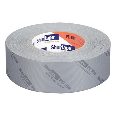 Shurtape DuctTape, Silver, 60-1/8ydL, 1-7/8inW 207823