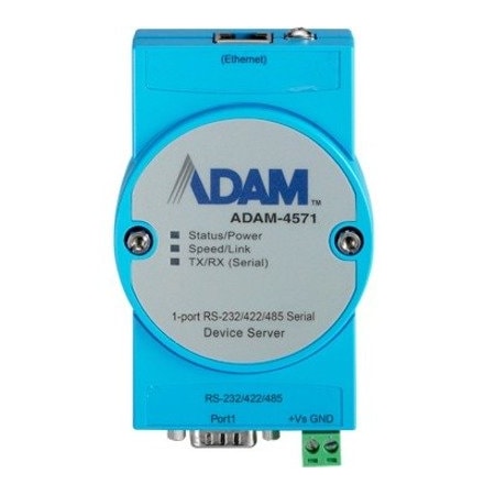 Advantech 1-Port Rs-232/422/485 Serial Device Server, ADAM-4571-CE ADAM-4571-CE