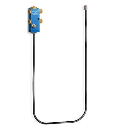 Oil-Rite PurgeX for Oil Dispensing - Air Operated w/Spray Dispensing w/Longer Nozzle and Viton - 1, 36in. B3559-301X36