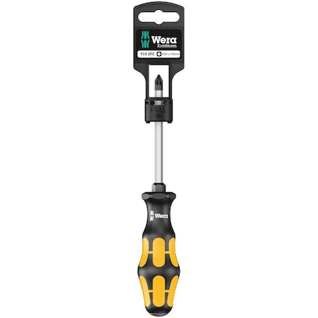 Wera 918 SPZ SB Screwdriver for Pozidriv screws, PZ 1 x 80 mm 5100080001