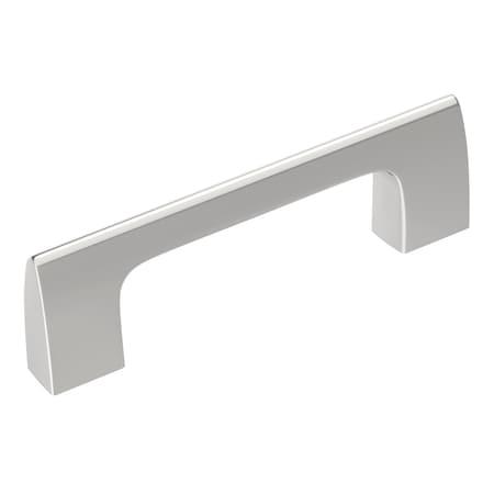 Amerock Riva 3 in 76 mm Center-to-Center Polished Chrome Cabinet Pull BP5536426