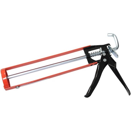 The Brush Man 10 Oz Skeleton Metal Frame Caulking Gun 6:1 CAULK 10-10-SF