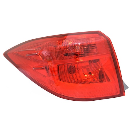 Tyc Capa Certified Tail Light Assembly 11-6640-80-9