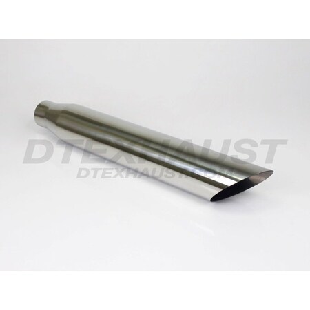 Different Trends 3.50IN ANGLE TEXAS TIPS TEXAS EXHAUST TIP 2.25IN ID / 3.50IN OD Q9-243522AC