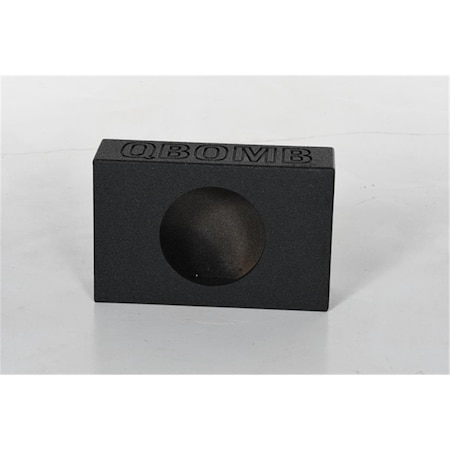 Rockville 10 in. Q Power Single J Port Shallow SlimSubwoofer Enclosure QBSHALLOW110 VENTED