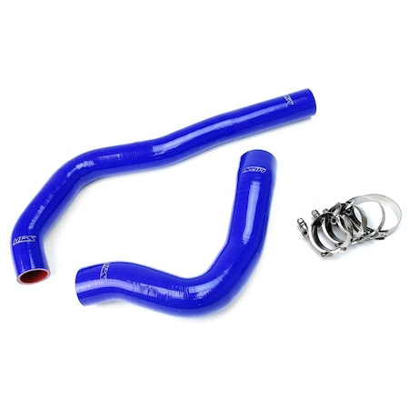 Hps Performance High Temp Reinforced Silicone Radiator Coolant Hose Kit, Blue, 57-1222-BLUE