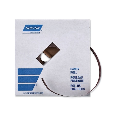 Norton Co 1 in x 50 Yd 600 Grit Aluminum Oxide Shop Roll 66261126266