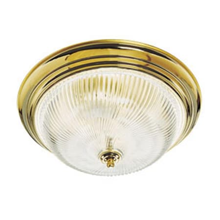 Design House 3-Light Ceiling Mount, Polished Brass Finish 507236