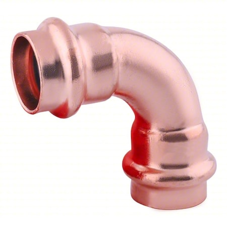 Zoro Select Elbow, Copper, Press-fit2", Press-fit2" 816YR5