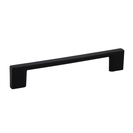 Pride Industrial 5-7/8in Miami Cabinet Pull with 5in Center to Center Matte Black Finish P81572BK