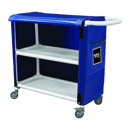 Royal Basket Trucks Linen  Cart, 600 lb Capac., 32" L G32-BBX-2VA-3ULN