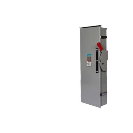 Siemens Safety Disconnect Switch, NEMA 1, Indoor, Steel DTFC323
