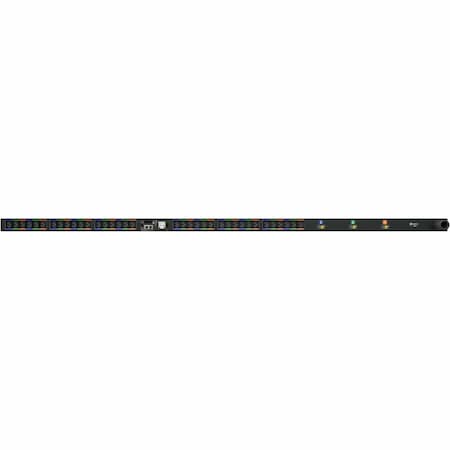 Vertiv RPDU, MONITORED UNIT LEVEL EC, 30A, 120/208V WYE, 8.6KW, VERTICAL, (36) COMBINAT VP4N30AN