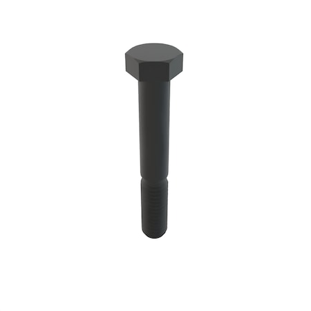 Zoro Select Not Graded, 3/8"-16 Hex Head Cap Screw, Black Oxide Stainless Steel, 2-1/2 in L, 25 PK 31-BLH-37C-250