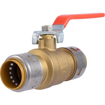 Sharkbite SharkBite 1 in. Brass Push Fit Ball Valve Lever For Potable Water UR22223A