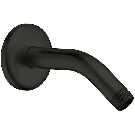 Grohe 4-15/16 in. Wall Mount Shower Arm in Matte Black 274142430