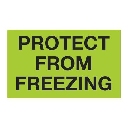 Tape Logic Climate Label Protect From Freezg 3x5 DL1329