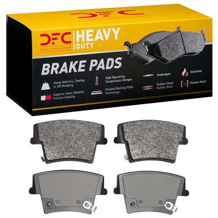 Dfc Heavy Duty, Disc Brake Pad Set,  1214-1057-10