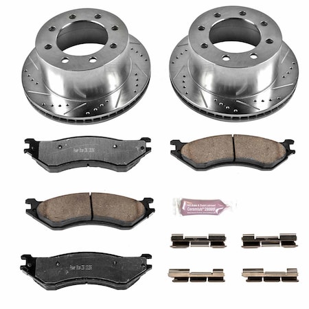 Powerstop REAR TRUCK AND TOW BRAKE KIT K5489-36